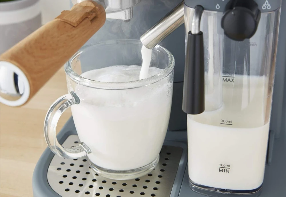 espresso machine with steamer and frother