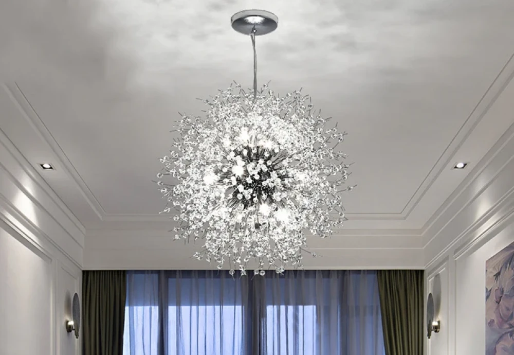 glass globes chandelier