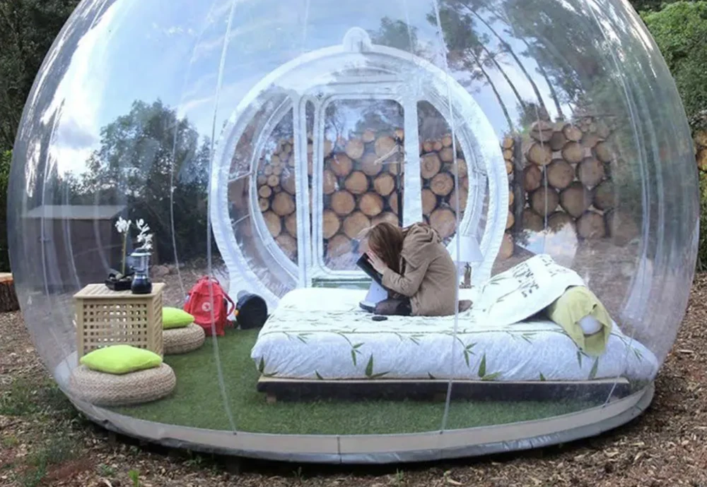 diy inflatable bubble tent