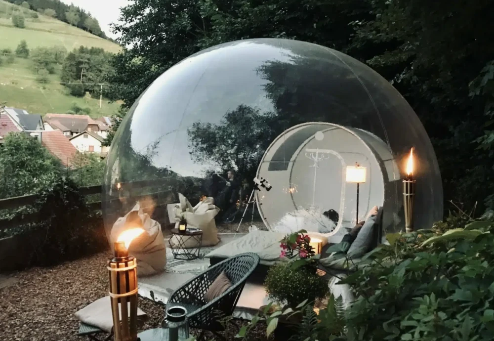 outdoor inflatable bubble tent