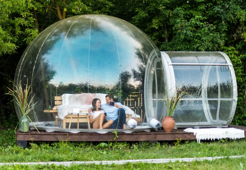 weather bubble tent