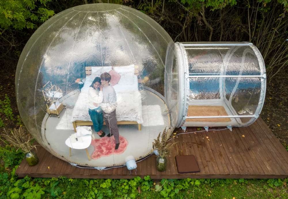 high quality inflatable bubble dome tent