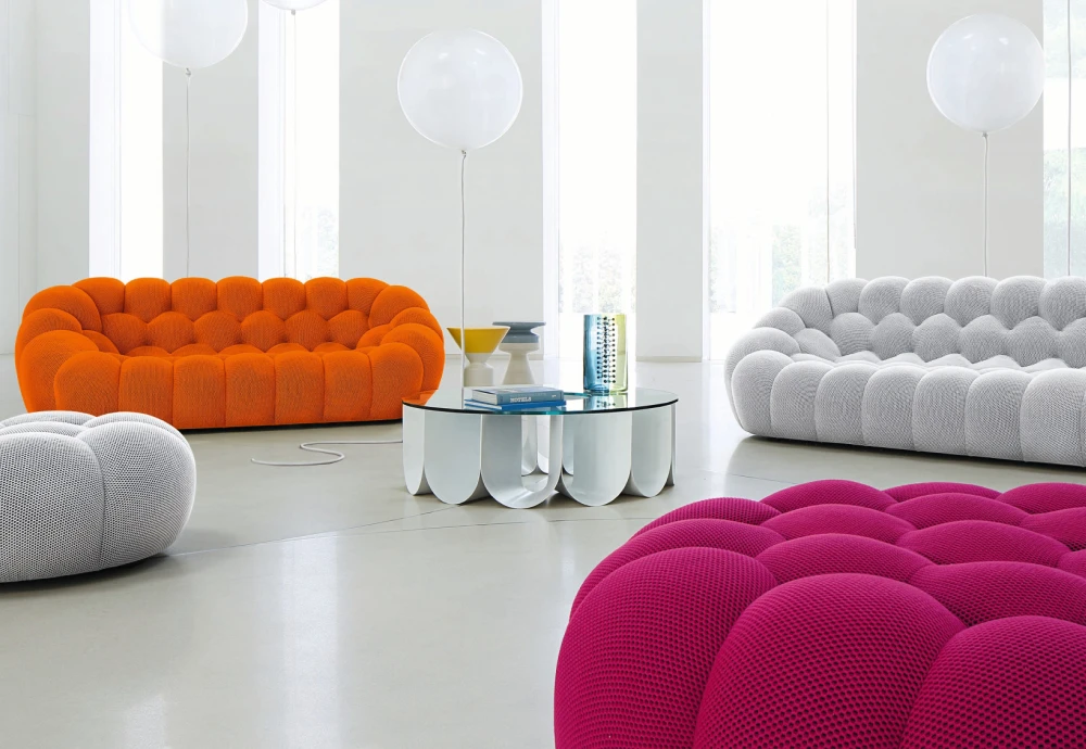 living spaces white cloud couch