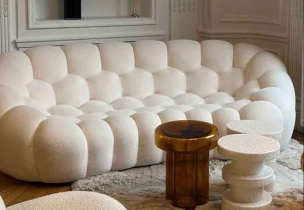 cream bubble sofa